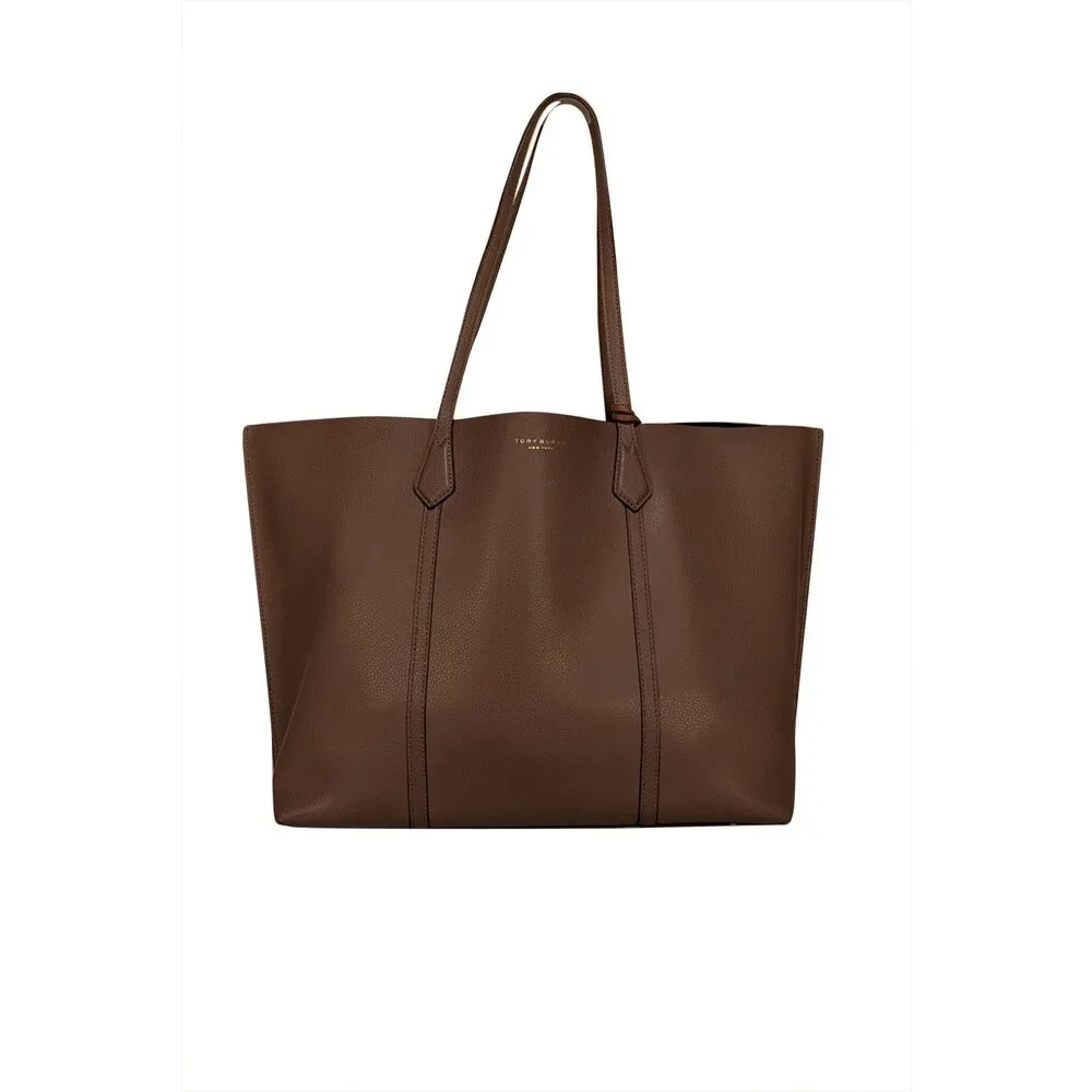 Tory Burch - Taupe Leather Tote Bag